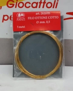 AMATI - FILO OTTONE 0,50 X 5 METRI art 2820 - 05 - Picture 1 of 1