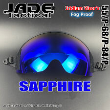 NEW HGU-55/P-68/P-84/P USA Pilot Flight Helmet Sapphire Iridium Visor “GENTEX”