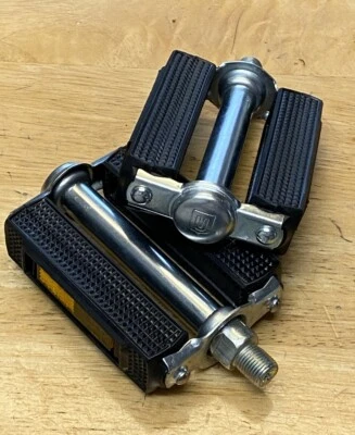 NEW 1/2" Classic Block Pedals Union Brand Old School - Image 1 of 2