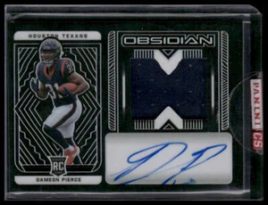 2022 Panini Obsidian #232 Dameon Pierce #/175 Houston Texans Rookie - Picture 1 of 2