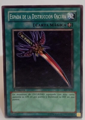 1x Sword of Dark Destruction - SDY-020/BIY-S020 - 1st Edition Spanish Version  - Image 1 of 2