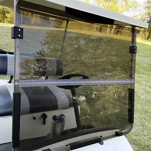 Golf Cart Folding Tined Windshield Windscreen For Yamaha G14 G16 G19 1995-2003 - Picture 1 of 12