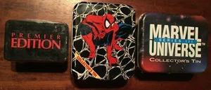 1990 1991 1992 Impel Marvel Universe Series 1 2 & 3 cards sealed set Tins PSA? - Picture 1 of 12