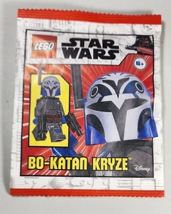 LEGO Star Wars Bo-Katan Kryze Minifigure Foil Pack Mandalorian RARE Paper Pack - Picture 1 of 1