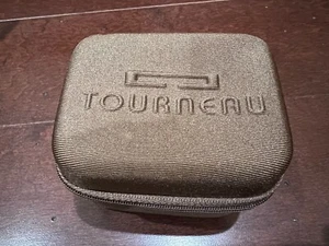 TOURNEAU WATCH CASE ZIPPERED PADDED PERFECT CONDITION VERY RARE NO LONGER MADE! - Picture 1 of 5