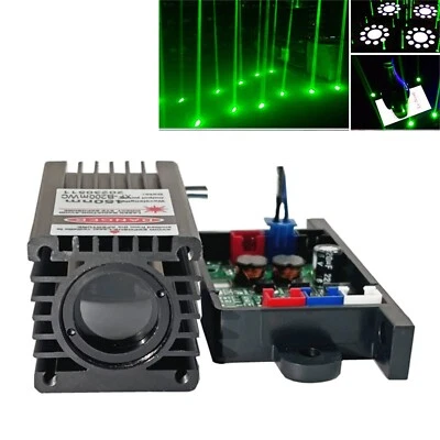 520nm Grünes Licht Grober Strahl 50mW Lasermodul Bühnenlicht mit Treiberboard - Bild 1 von 4