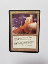 Magic The Gathering - White Mana Battery - Legends - Lightly Played