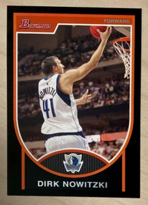 DIRK NOWITZKI - 2007-08 Bowman Basketball #41 - DALLAS MAVERICKS - Picture 1 of 2