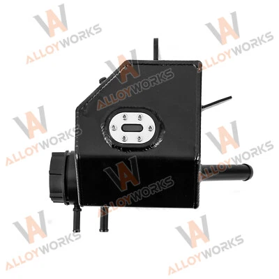 Black Coolant Recovery Overflow Expansion Tank For 2015-2018 Ford Mustang 5.2L - Image 1 of 4