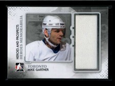 MIKE GARTNER 2011/12 IN THE GAME HEROES AND PROSPECTS USED WORN JERSEY AK3597