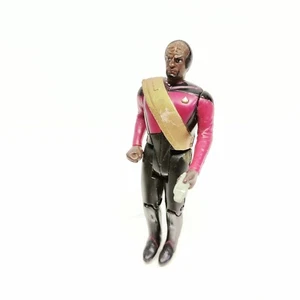 Star Trek : TNG Lieutenant Worf Loose Vintage Figure Galoob 1988 - Picture 1 of 6