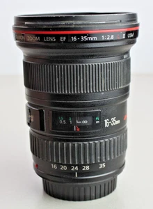 🔥 Canon EF 16-35mm f2.8 L II USM Lens Tested Works but a Few Issues READ - Picture 1 of 8