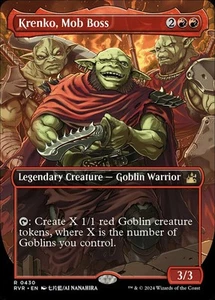 MTG | Krenko, Mob Boss - Foil - Anime Borderless | 0430 | (NM) | Ravnica Remaste - Picture 1 of 1