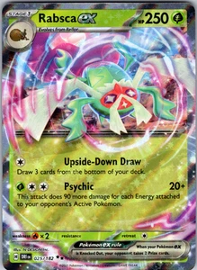 Rabsca ex 025/182 SV10: Destined Rivals Double Rare - NM - Picture 1 of 2