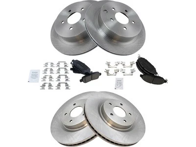 Kit de pastillas de freno y rotor delantero y trasero Nissan Pathfinder 2013-2019 42587YWZM Foto 1 de 2