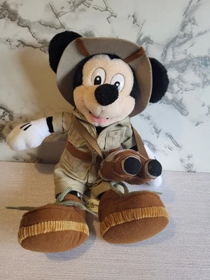 Walt Disney World Safari Mickey Animal Kingdom Plush With Binoculars - Image 1 of 4