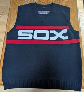 Chicago White Sox 1980s Sweater Vest Size XL SGA 8/23/25  New - Picture 1 of 3