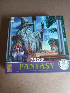 Ceaco 2018 Wizard Emissary Ed Beard Jr Fantasy Puzzle Poster 750 Pieces - Picture 1 of 4