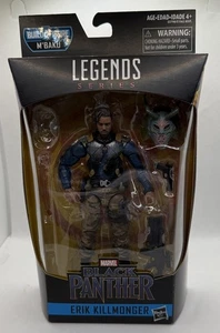Figura Marvel Legends ERIK KILLMONGER Pantera Negra Serie 2 sin BAF M'BAKU - Imagen 1 de 3