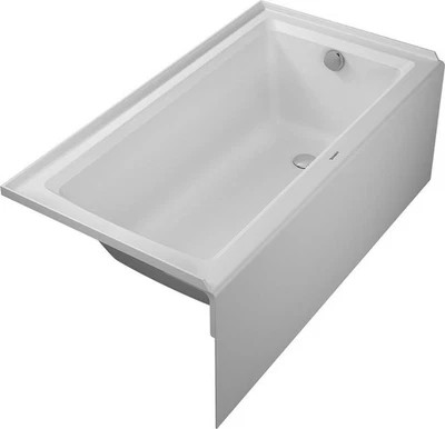 Duravit 700442-R Architec 60" Alcoba Acrílico Bañera - Blanco Foto 1 de 2