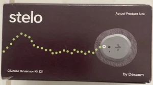 Kit de biosensores de glucosa Stelo paquete de 2 por Dexcom diabetes nuevo EXP 30/06/26. Nuevo - Imagen 1 de 6