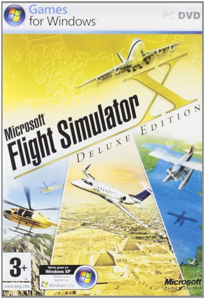 Microsoft Flight Simulator X Deluxe - - - Muy bueno Foto 1 de 1