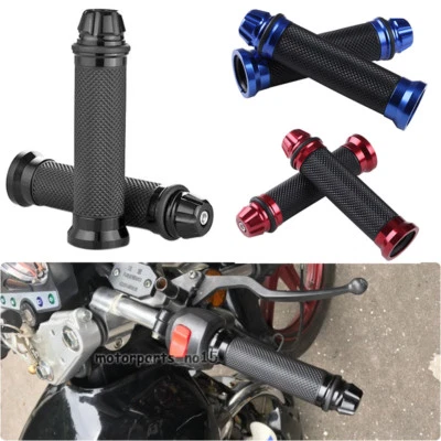 Guidão de mão 7/8" 1" alumínio + borracha 6 cores EUA para Yamaha YZF600R R1 R6 - Imagem 1 de 4