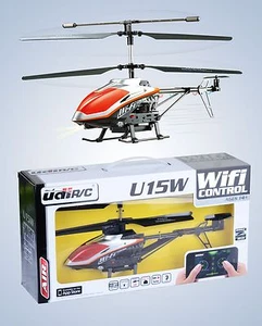RC U15W Koaxial Hubschrauber WiFi iPhone - iPad gesteuert Helikopter Helicopter - Bild 1 von 4
