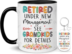 Funny Retirement Mug Gift for Grandma, 11Oz Coffee Mug, Retirement Gifts - Picture 1 of 12