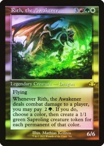 Rith, the Awakener FOIL RETRO - 366 - Rare - Dominaria Remastered DMR MTG - Picture 1 of 1
