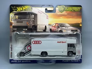 Hot Wheels 2025 Team Transport Mix 2 # AUDI S4 QUATTRO # VOLANTE DE FLOTA - Imagen 1 de 2