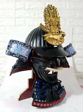 Japanese Samurai Armor Helmet Real person wearable helmet and visor