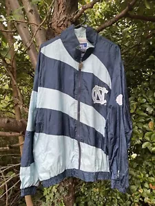 Vintage Pro Player UNC University Of North Carolina Jacket Large Basketball - Picture 1 of 4