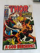 The Mighty Thor #166 Marvel Comics 1969 2nd Full App of Adam Warlock MID GR.