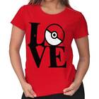 Love Go Gamer Funny Cute Team Master Trainer Graphic T Shirts for Women T-Shirts
