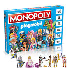 Monopoly Playmobil+6 Extra Play Figures Board Game Party Game Figurines