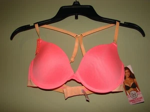 SO Bra: Gimme A Boost Push-Up Bra 830  Peach DAIQ  SI311200  34C  - Picture 1 of 4
