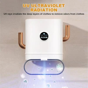 Wall Mounted Space Heaters Smart Home Electric Heater with Remote Control US - Picture 1 of 9