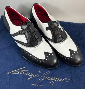 Black White Spectator Shoes In Women's 