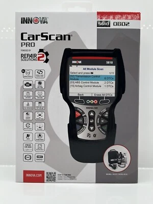 INNOVA 5610 CAR SCAN PRO. DIAGNOSTIC SCAN TOOL - CLEAR CHECK ENGINE - NEW IN BOX - Image 1 of 4