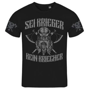 Tallas grandes 3XL - 8XL Camiseta Hombre Norte Sé Guerrero No Guerrero Vikingo - Imagen 1 de 2
