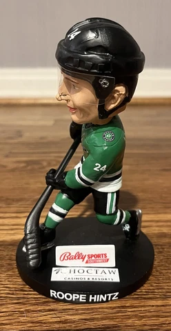 Dallas Stars NHL Roope Hintz Hockey Bobble Head Full Size Brand New Cover