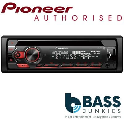 Pioneer DEH-S320BT 1-Din Car Stereo Bluetooth USB Aux iPhone Android Spotify - Image 1 of 2