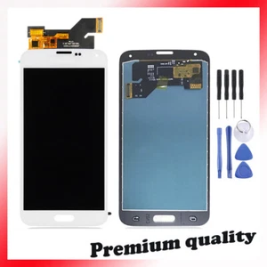 For Samsung Galaxy S5 G900 I9600 LCD Touch Screen Digitizer Assembly Parts White - Picture 1 of 1