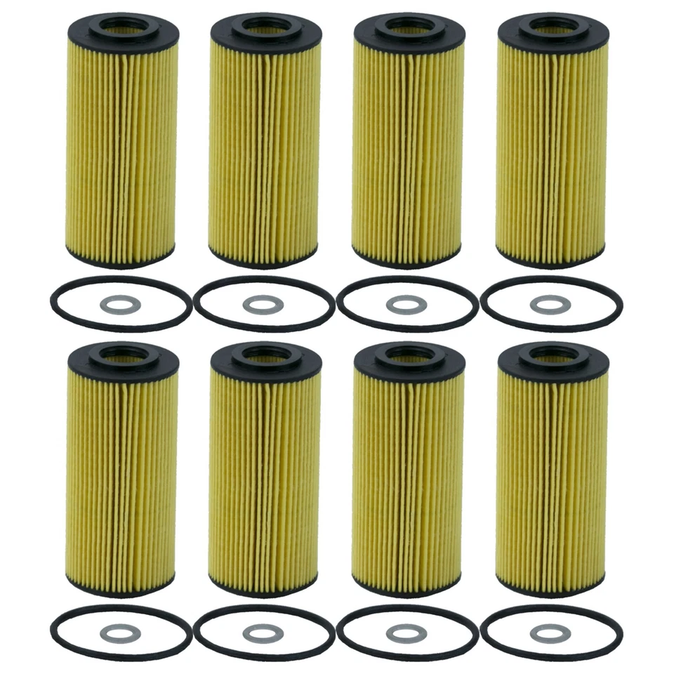 Juego de 8 filtros de aceite de motor WIX sin metal para Genesis G70 G80 G90 Kia Stinger K900 Foto 1 de 1