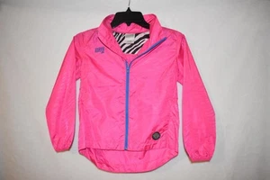 Chaqueta Soffe Zebra Wind Niñas Rosa/Azul Mediana 8-10 NUEVA SIN ETIQUETAS - Imagen 1 de 4