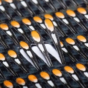 PRO JUNGLE COCK - Fly Tying Synthetic Feathers by Pro Sportfisher - 6 Sizes NEW! - Picture 1 of 8