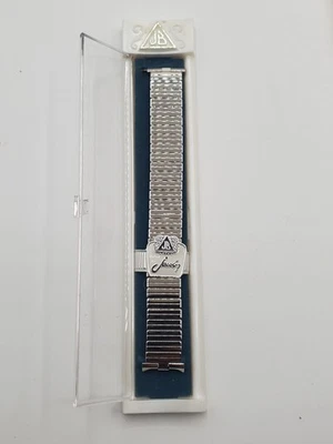 Pulsera de reloj de acero inoxidable de 19 mm estilo Jacoby JB Champion NOS Foto 1 de 3