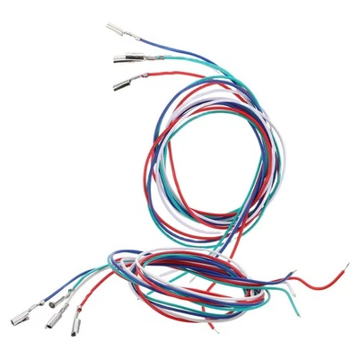 8 Pcs Phonograph Cord Headshell Cartridge Leads Connection Wires - Image 1 of 4