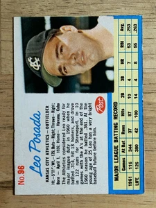1962 Post #96 Leo Posada (VGEX) - Picture 1 of 2